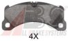 A.B.S. 37918 Brake Pad Set, disc brake